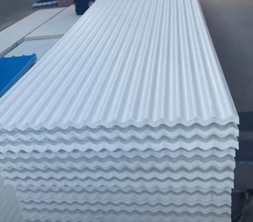 plastic metal roof